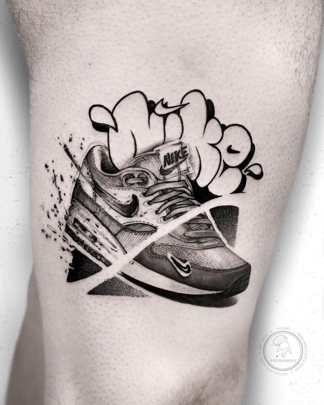 Jordan sneaker tattoo online